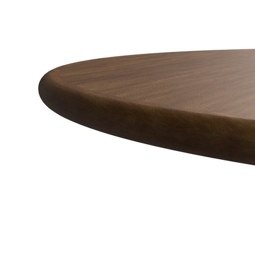 V18RD 18" Round Veneer Table Top - Solid Wood Edge