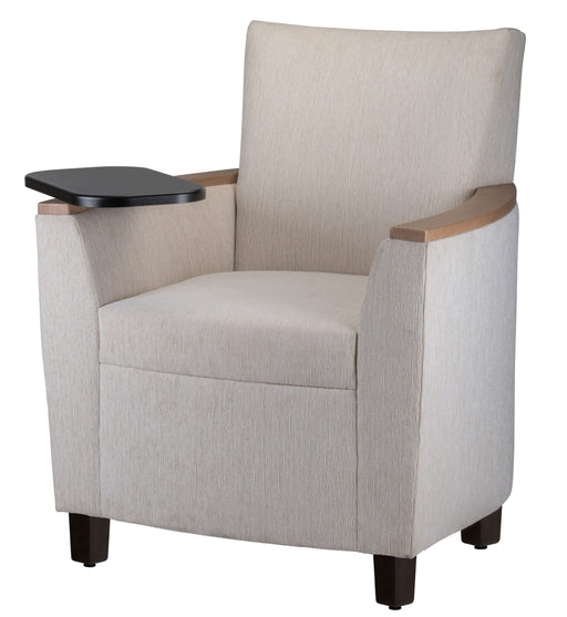 8072TLTA_CG08 Brynlee Chair w/ LAF Tablet Surface & Arm Caps