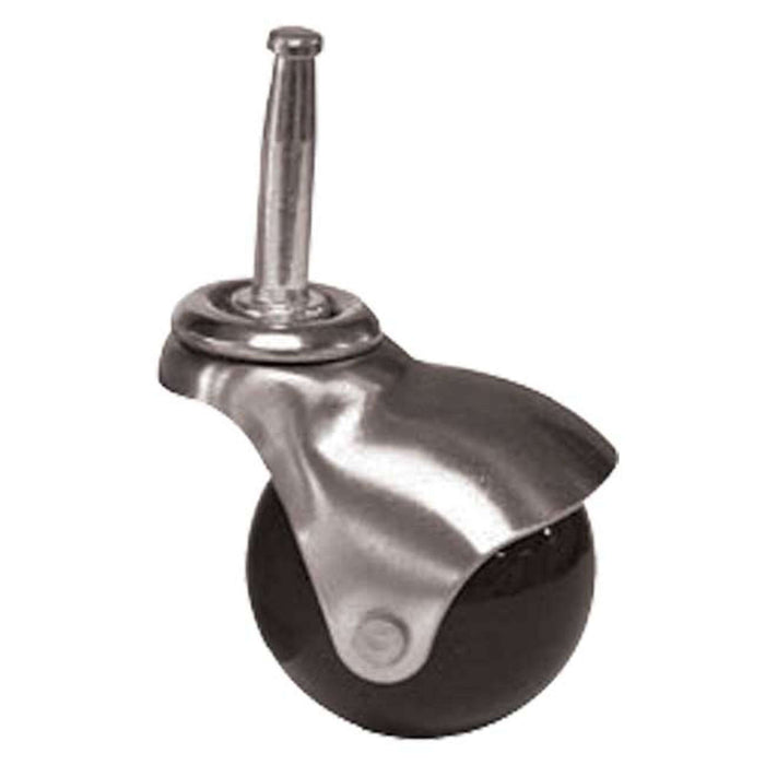 2X NICKEL NYLON TREAD CASTERS