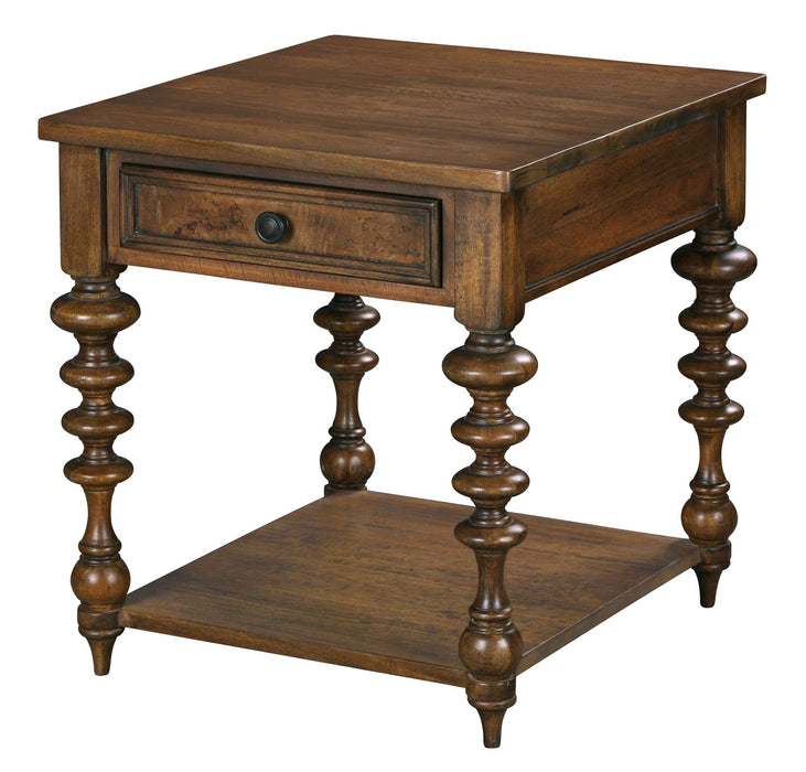 FAIRFAX RECTANGULAR END TABLE WITH DRAWER