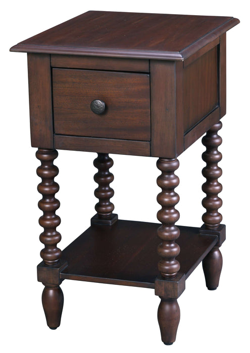 SINGLE DRAWER END TABLE