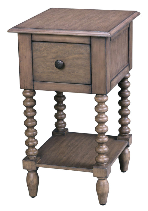 SINGLE DRAWER END TABLE