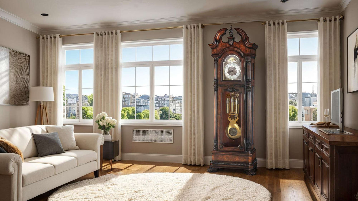 REAGAN GRANDFATHER CLOCK