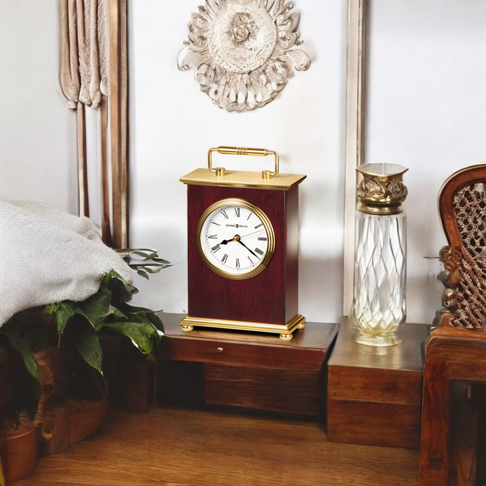 ROSEWOOD BRACKET TABLETOP CLOCK