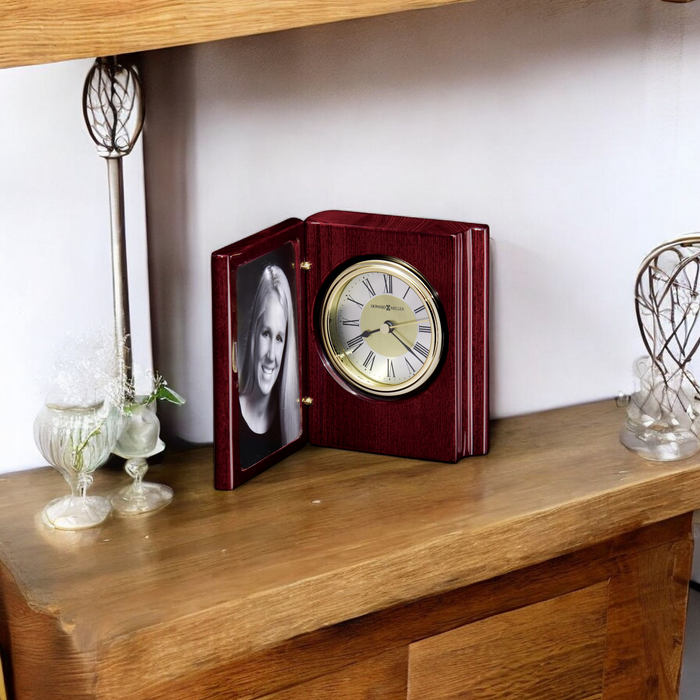 PORTRAIT BOOK TABLETOP CLOCK