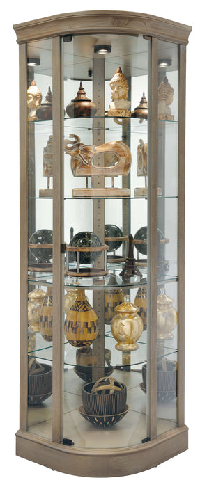 MARLOWE V CORNER CURIO CABINET