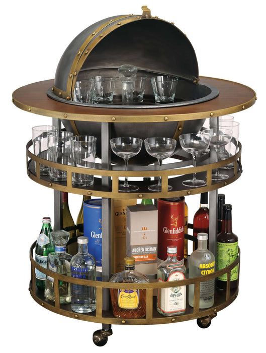 GLOBE BAR CART