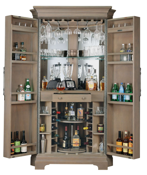 PASSPORT CORNER WINE & BAR CABINET