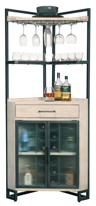 STUDIO CORNER WINE & BAR CABINET