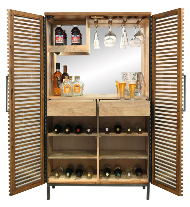 NISHA WINE & BAR CABINET