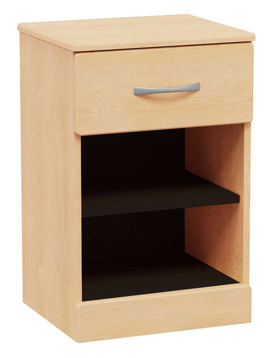 AMARE ONE-SHELF BEDSIDE CABINET