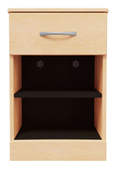 AMARE ONE-SHELF BEDSIDE CABINET