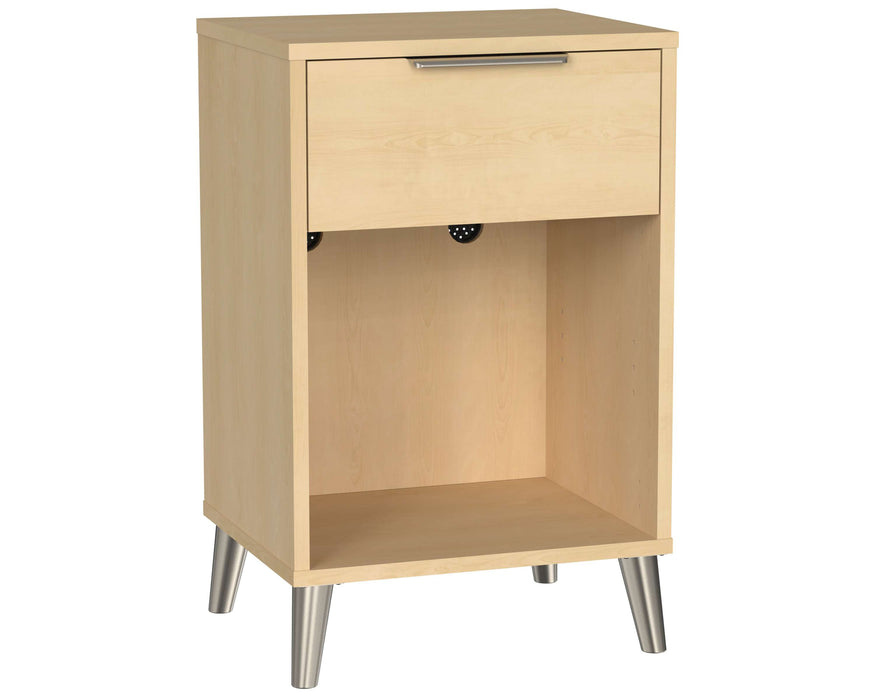 COPENHAGEN ONE DRAWER BEDSIDE CABINET