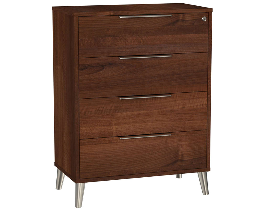 COPENHAGEN FOUR DRAWER CHEST WITH LOCK