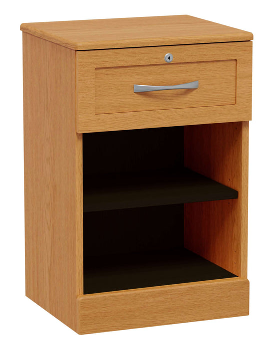 SERENO ONE-SHELF BEDSIDE CABINET WITH LOCK