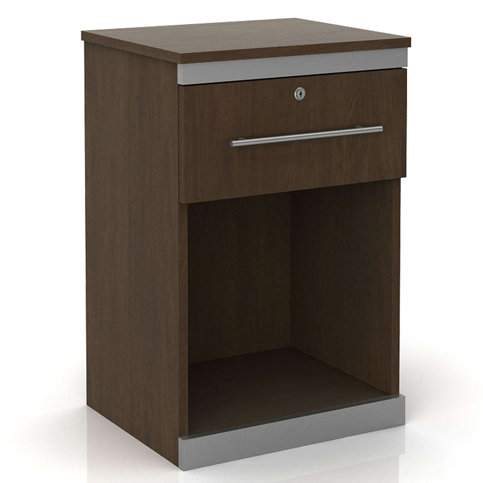 CONTEMPO ONE DRAWER BEDSIDE CABINET WITH LOCK