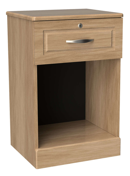 TRINCEA ONE DRAWER BEDSIDE CABINET WITH LOCK