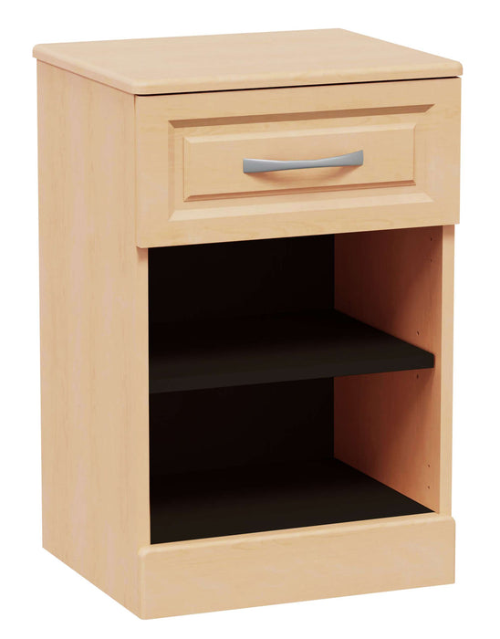 RICCA ONE-SHELF BEDSIDE CABINET