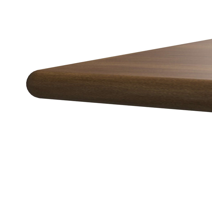 24" X 84" VENEER TABLE TOP - SOLID WOOD EDGE