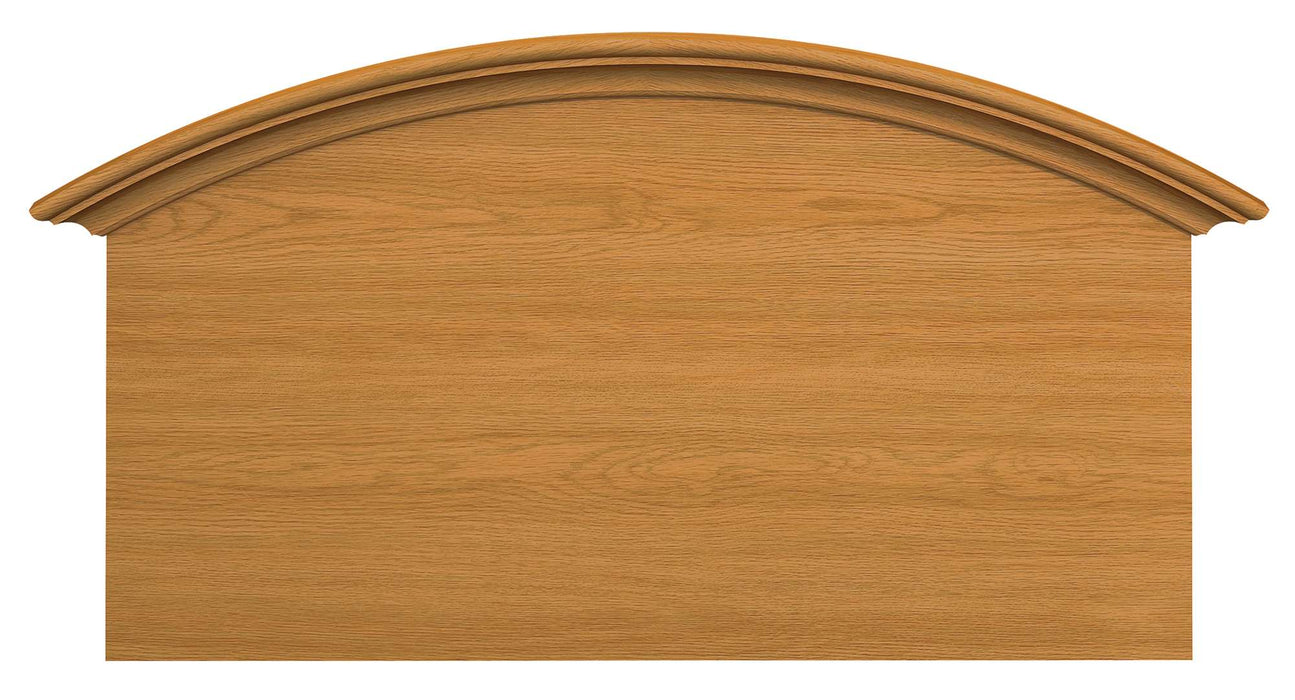 CUSTOM PRE-BORED 42 IN. CURVED MEDICAL HEADBOARD WITH MOLDING