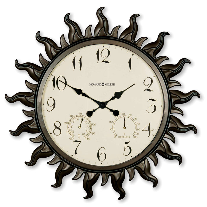 SUNBURST II WALL CLOCK