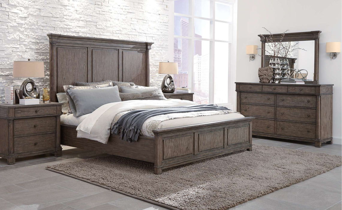 LINCOLN PARK KING PANEL BED