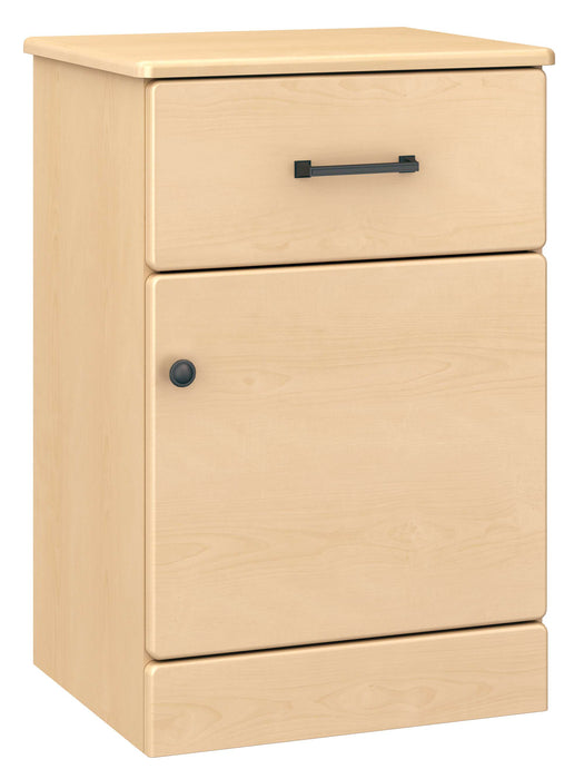 AMARE ONE DOOR, ONE DRAWER BEDSIDE CABINET