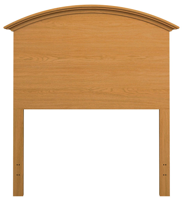 CUSTOM PRE-BORED CURVED TWIN HEADBOARD