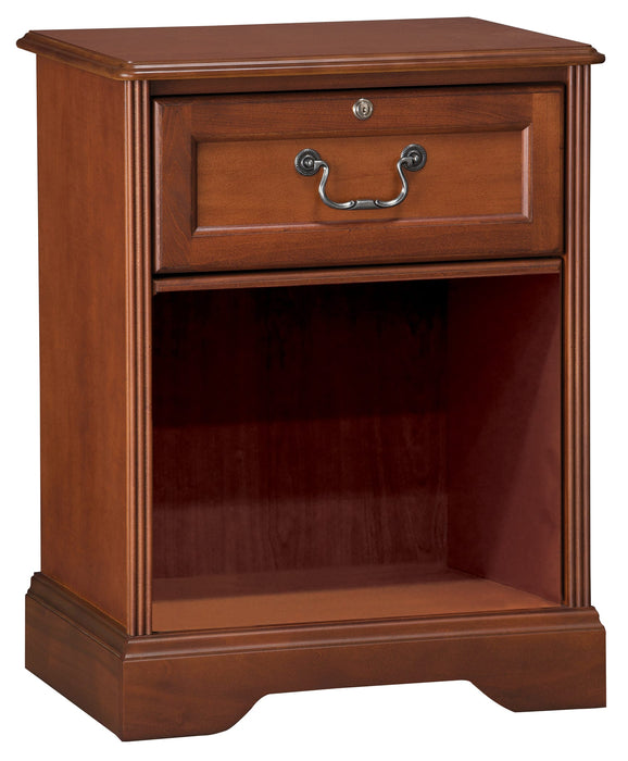 C1036 Hawthorne One Drawer Bedside Cabinet w/ Lock