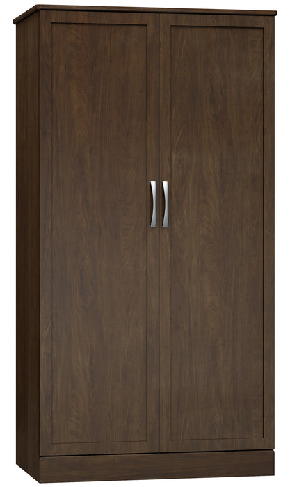 QUICK SHIP: SERENO DOUBLE DOOR WARDROBE