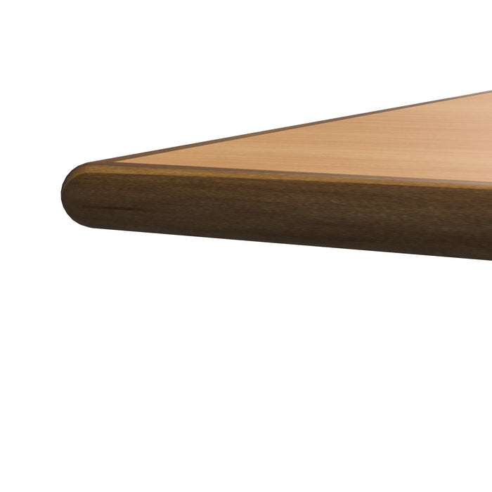 H4242 42" x 42" HPL Table Top - Solid Wood Edge