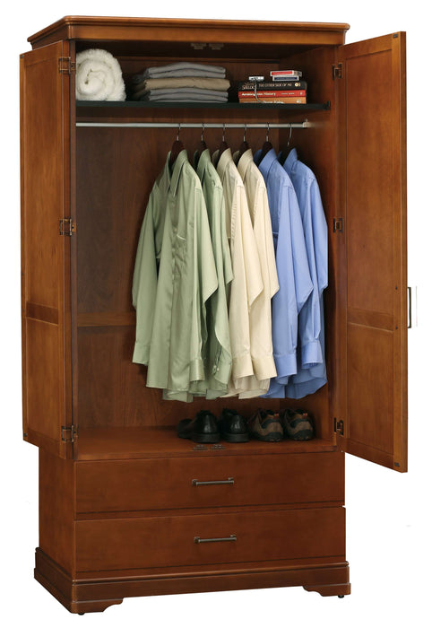 ORLEANS DOUBLE DOOR WARDROBE WITH TWO DRAWERS