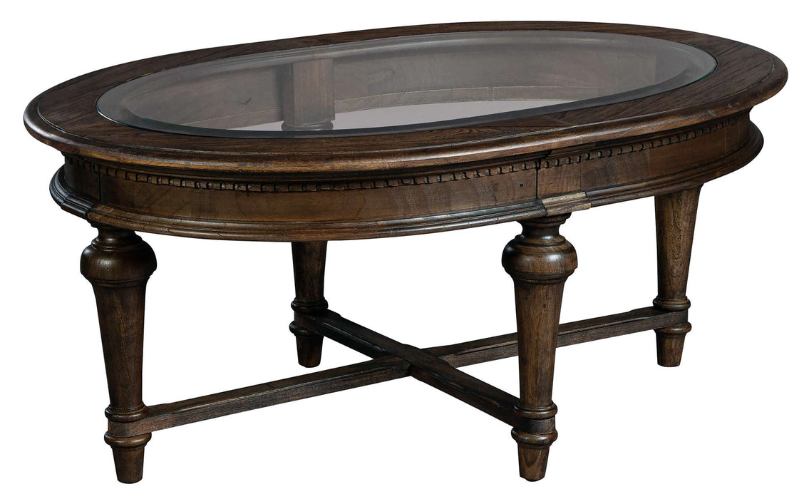 WELLINGTON ESTATES OVAL COFFEE TABLE