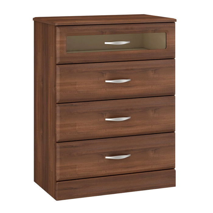 REVEAL2 CHEST: ONE TRANSPARENT DRAWER, THREE DRAWERS