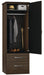 N7018 Sereno Single Door Wardrobe w/ Two Drawers & Lock