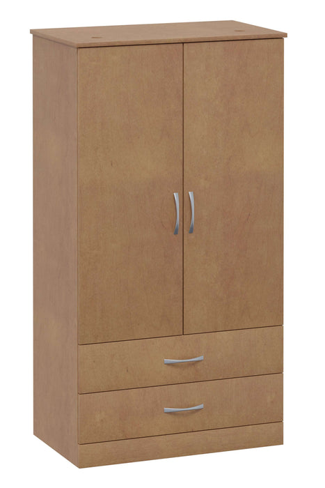 VALORE DOUBLE DOOR WARDROBE WITH TWO DRAWERS