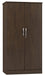 A7023 Amare Divided Double Door Wardrobe Locking Right