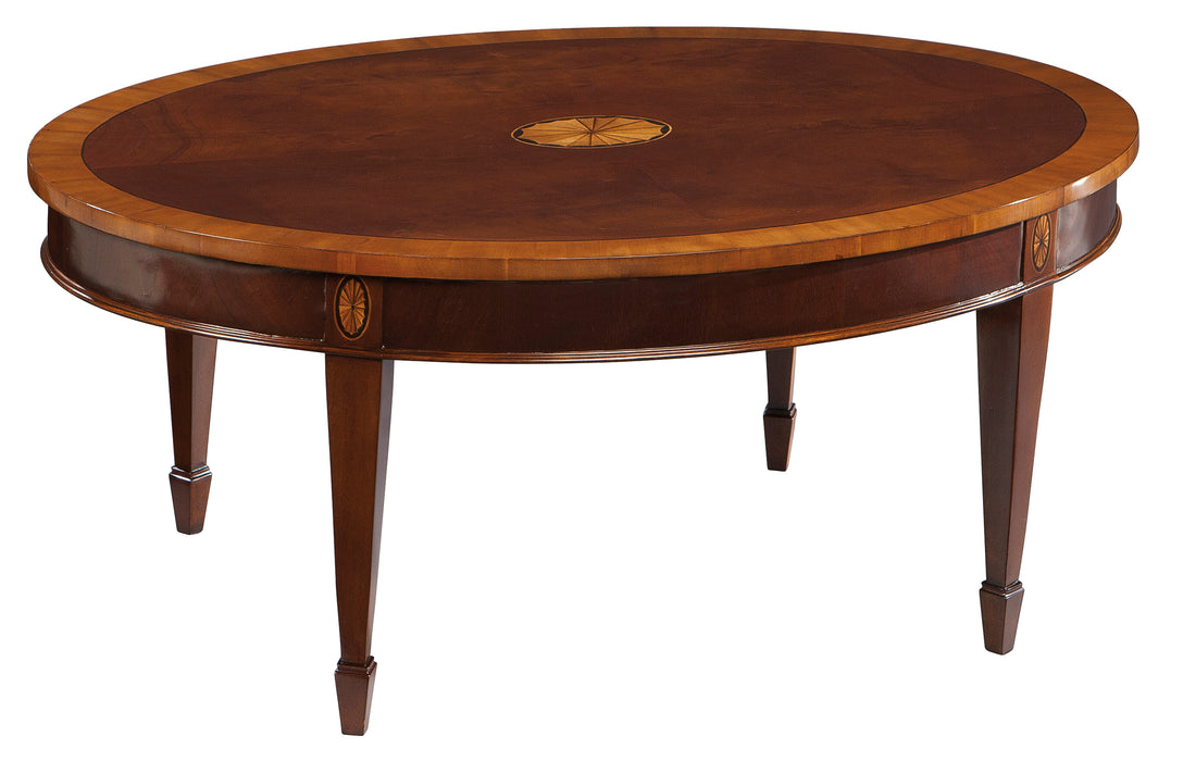 COPLEY PLACE OVAL COFFEE TABLE