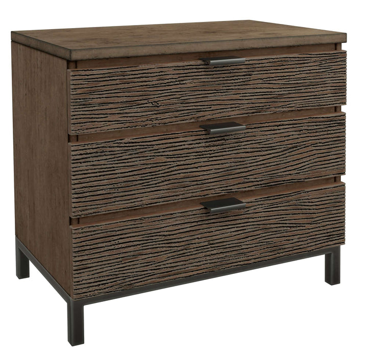 ORGANIC LIVING THREE DRAWER NIGHTSTAND