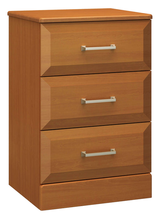 RESA THREE DRAWER BEDSIDE CABINET