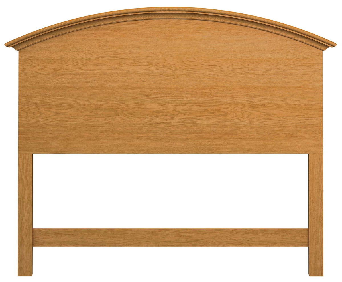 Standard Prebored Curved Full Headboard — Hekman Contract