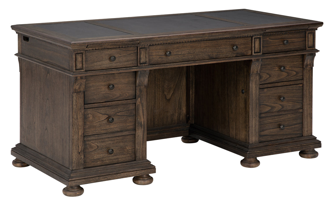 Hekman Louis Phillippe Executive L-Desk