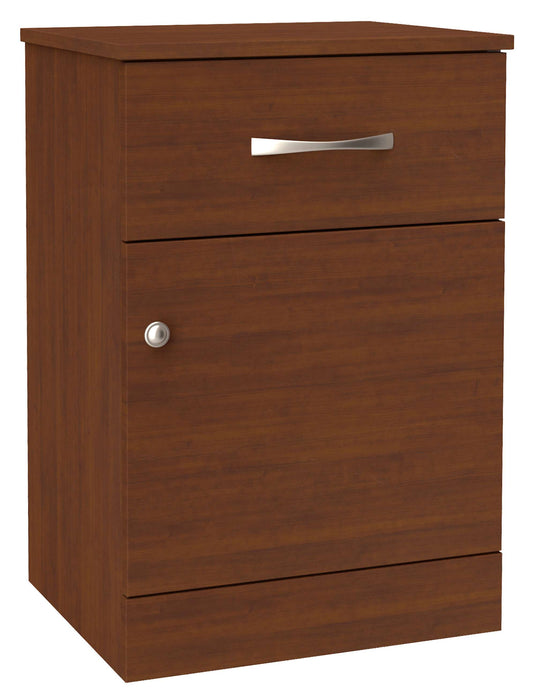 VALORE ONE DOOR, ONE DRAWER BEDSIDE CABINET