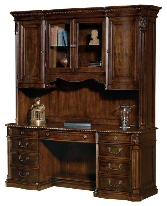 OLD WORLD WALNUT BURL EXECUTIVE DECK