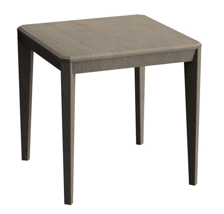 EDGE SQUARE END TABLE - HPL TOP