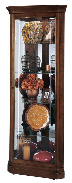 JENNINGS CORNER CURIO CABINET