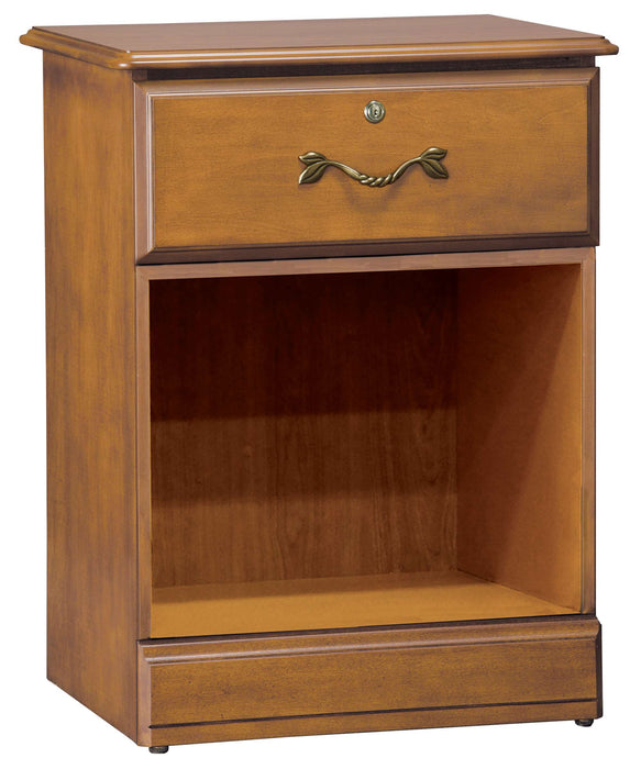 EMERSON ONE DRAWER BEDSIDE CABINET WITH LOCK