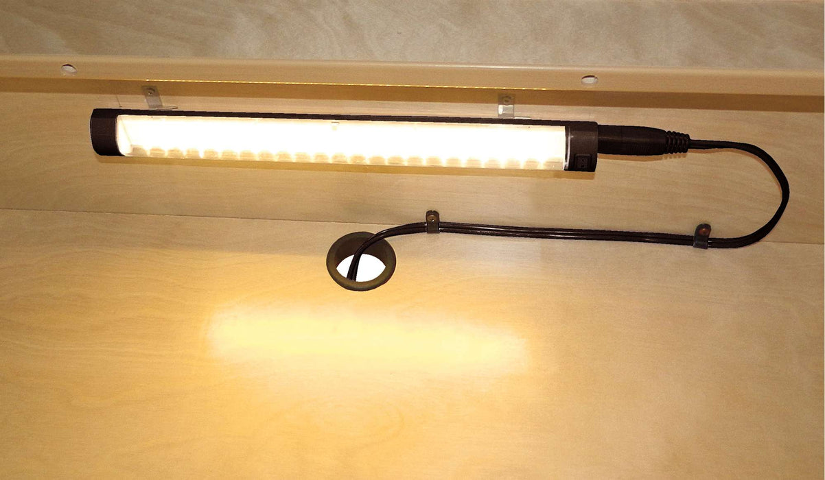 LED Hutch Task Light — Hekman Contract