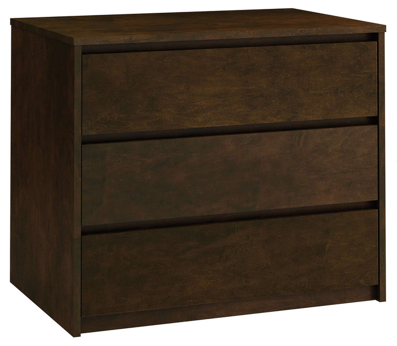 WIDE CHEST WITH THREE DRAWERS