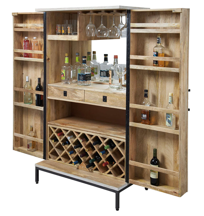 SHIRLEY WINE & BAR CABINET